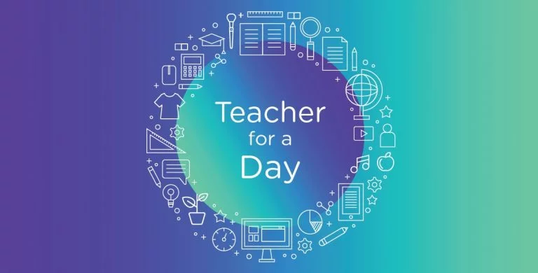 Teacher for a day
