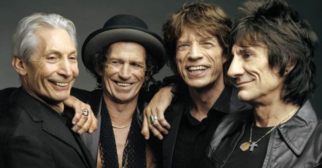 rolling stones banda famosa que comemora-se no dia mundial do rock