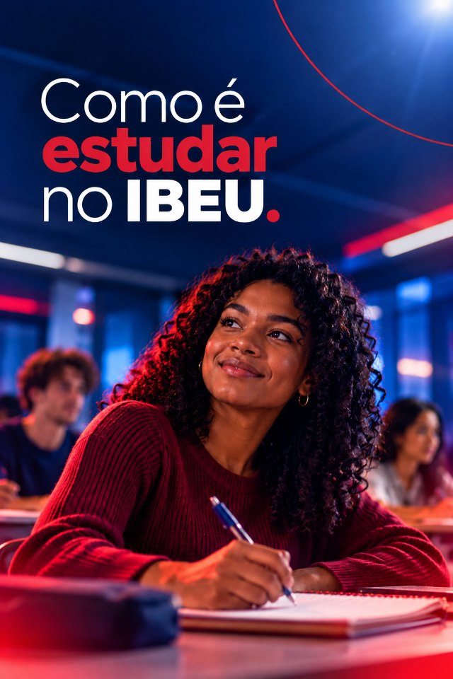 Capa do guia Como é estudar no IBEU